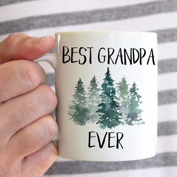 Grandpa Coffee Mug, Birthday Gift for Grandpa, Best Grandpa Ever, Grandfather Coffee Cup. Papa Mug, Gifts for Grandpa