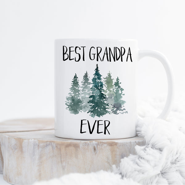 Grandpa Coffee Mug, Birthday Gift for Grandpa, Best Grandpa Ever, Grandfather Coffee Cup. Papa Mug, Gifts for Grandpa