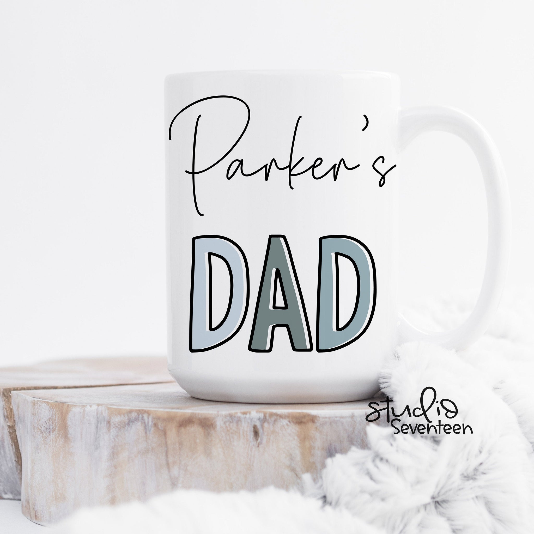 Dad Mug with Child's Name
