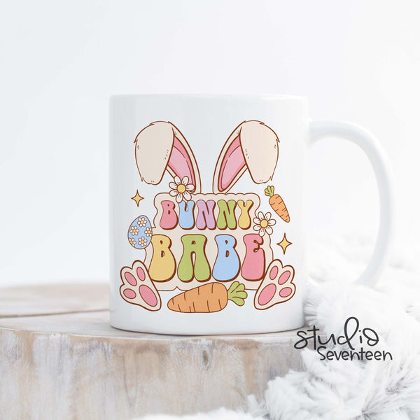 Bunny Babe Easter Coffee Mug