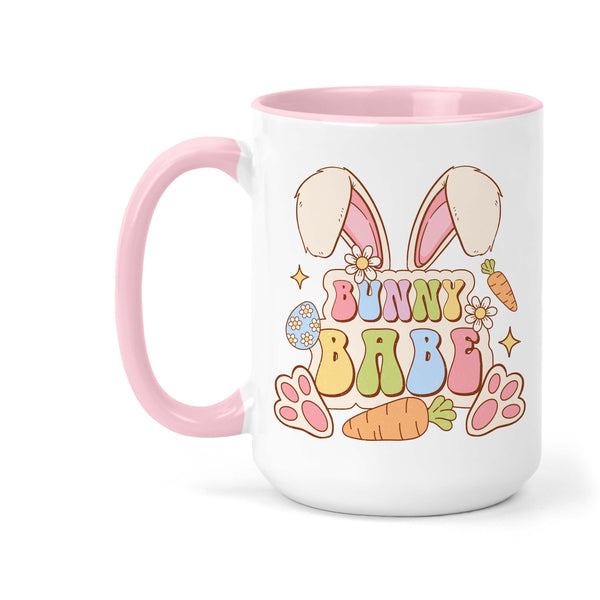 Bunny Babe Easter Coffee Mug