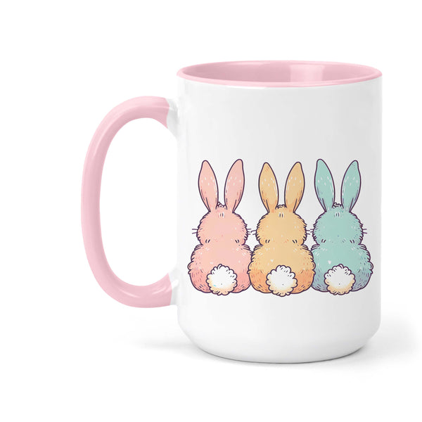 Pastel Bunny Tails  Easter Coffee Mug
