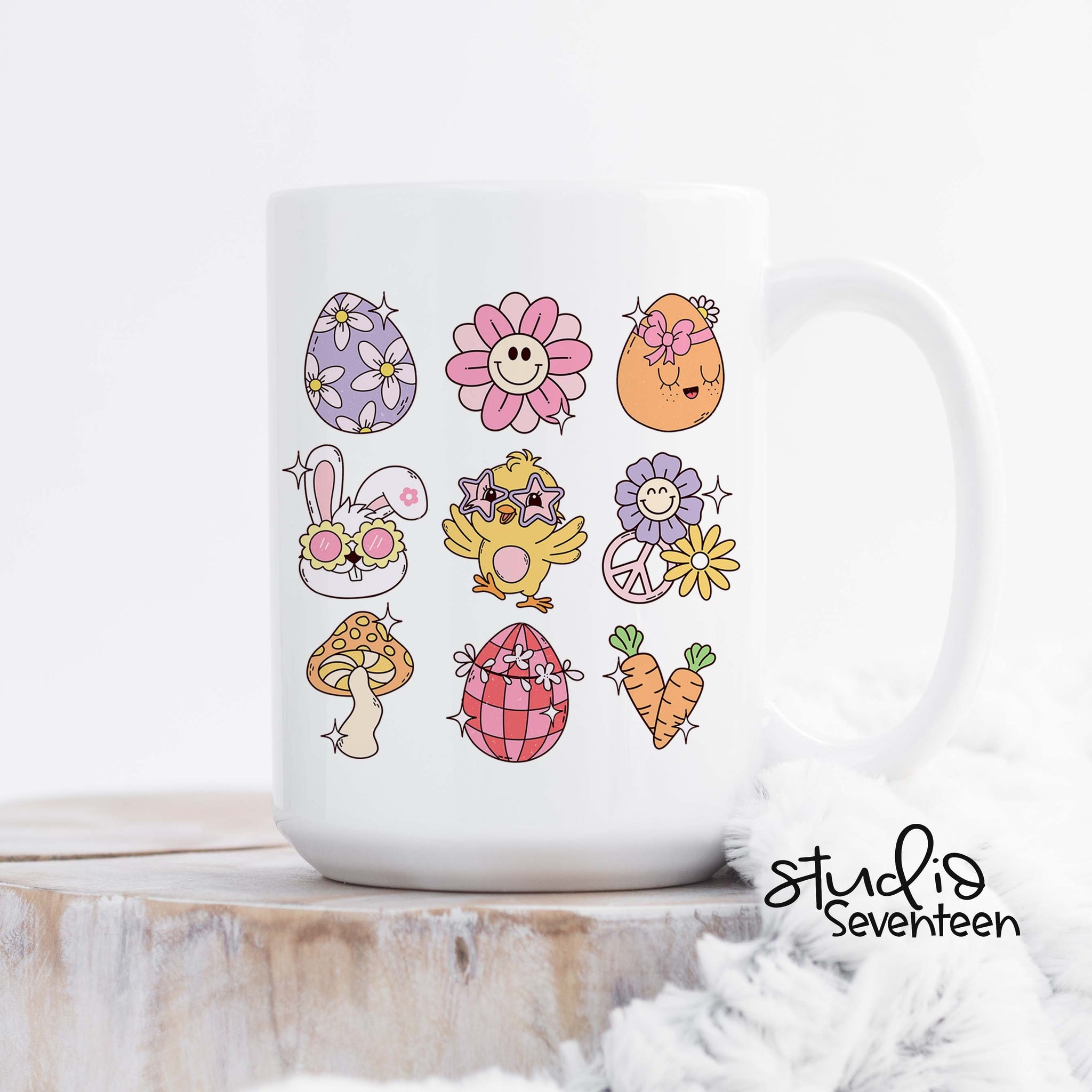 Groovy Easter Coffee Mug