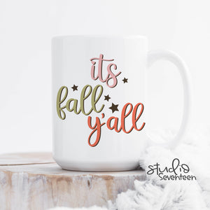 It's Fall Y'all Coffee Mug