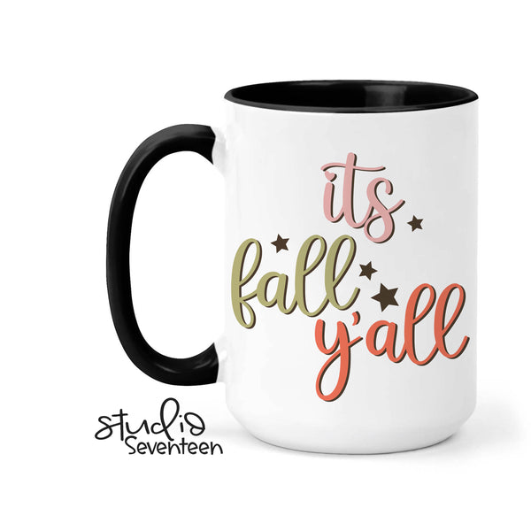 It's Fall Y'all Coffee Mug