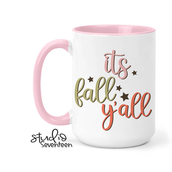 It's Fall Y'all Coffee Mug