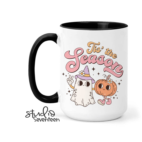 Tis The Season Fall Coffee Mug, Pumpkin Spice