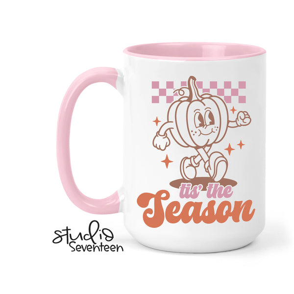 Tis The Season Retro Fall Coffee Mug