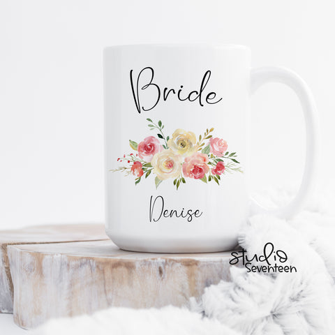 Personalized Bride Mug