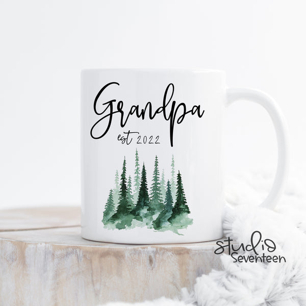 Grandpa Mug With Custom est. Year