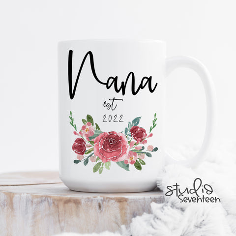 Nana Mug Custom est. Year