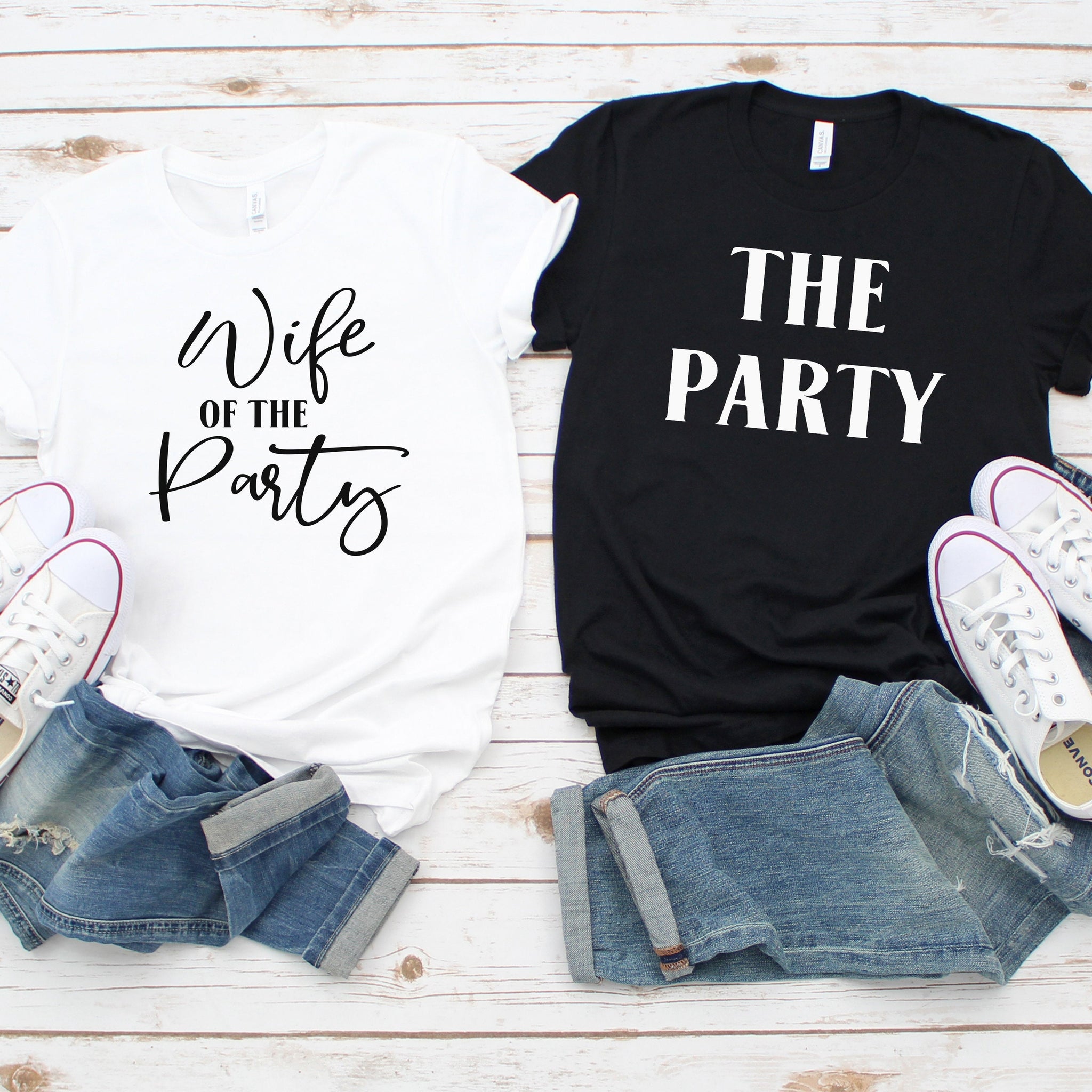 Wife of the Party, The Party Funny Couples T-shirts – Studio