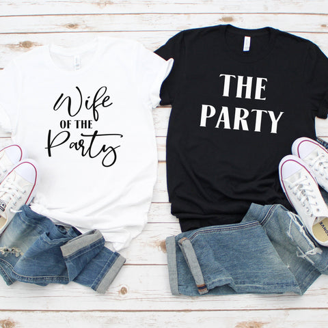 Funny Couples Shirts, Husband T-shirt, Wife T-shirt, Honeymoon shirts, His and Hers shirts, Shirts for Mr. and Mrs., Wedding Gift for Couple
