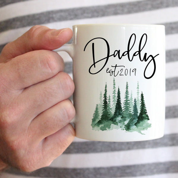 Mommy and Daddy Mug Set