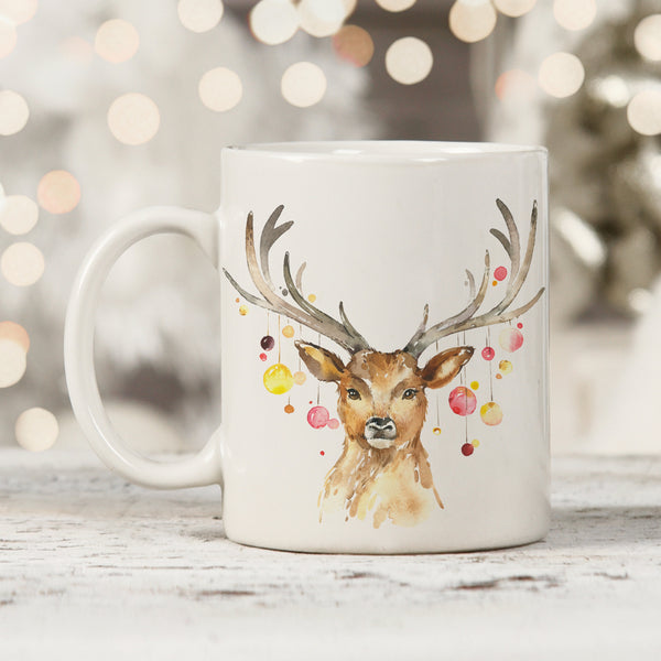 Christmas Deer Coffee Mug