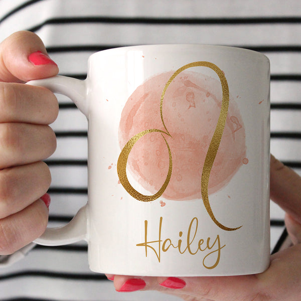 Leo Coffee Mug, Leo Constellation, Horoscope Gifts, Gift for Leo, Zodiac Sign Mug, Astrology Gifts