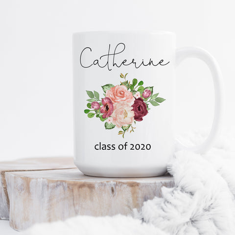 Graduation Gift Personalized, Graduation Mug, Graduation Gift for Daughter, Graduation Gift for Friend, Class of 2020