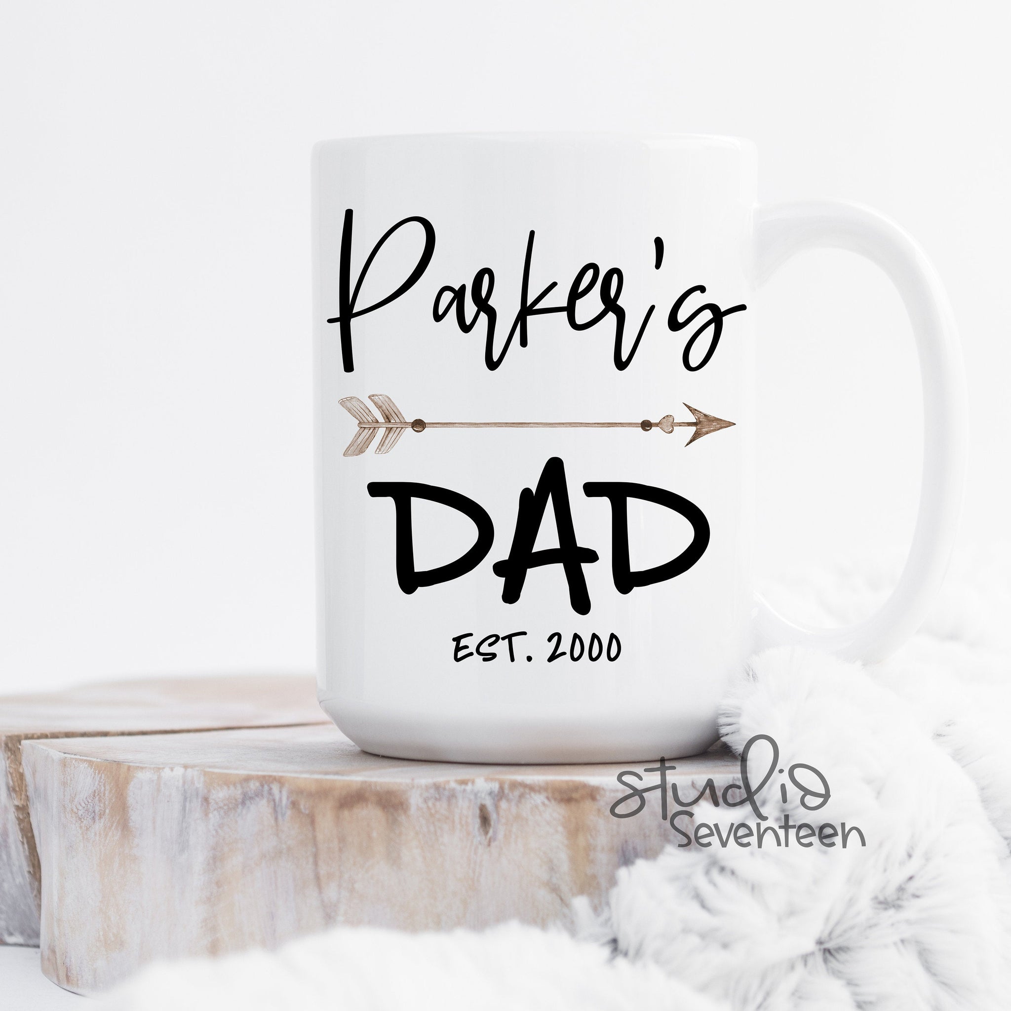 Dad Mug with Child's Name