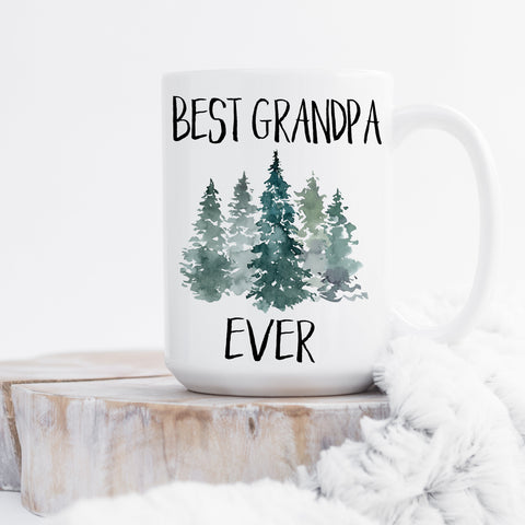 Grandpa Coffee Mug, Birthday Gift for Grandpa, Best Grandpa Ever, Grandfather Coffee Cup. Papa Mug, Gifts for Grandpa