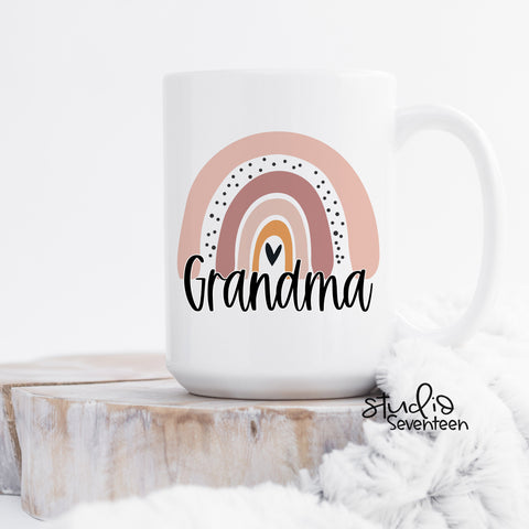 Grandma Mug, New Grandma Gift,  Future Grandmother Coffee Cup, Custom Mother&#39;s Day Gift for Grandma, Personalized Birthday Gift
