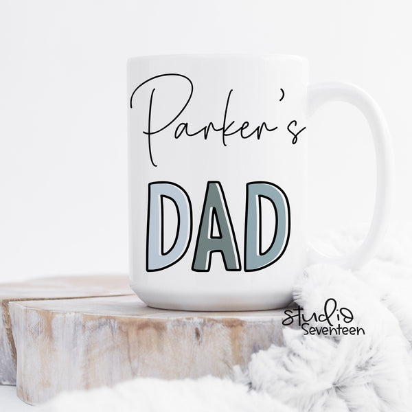Dad Mug with Child's Name