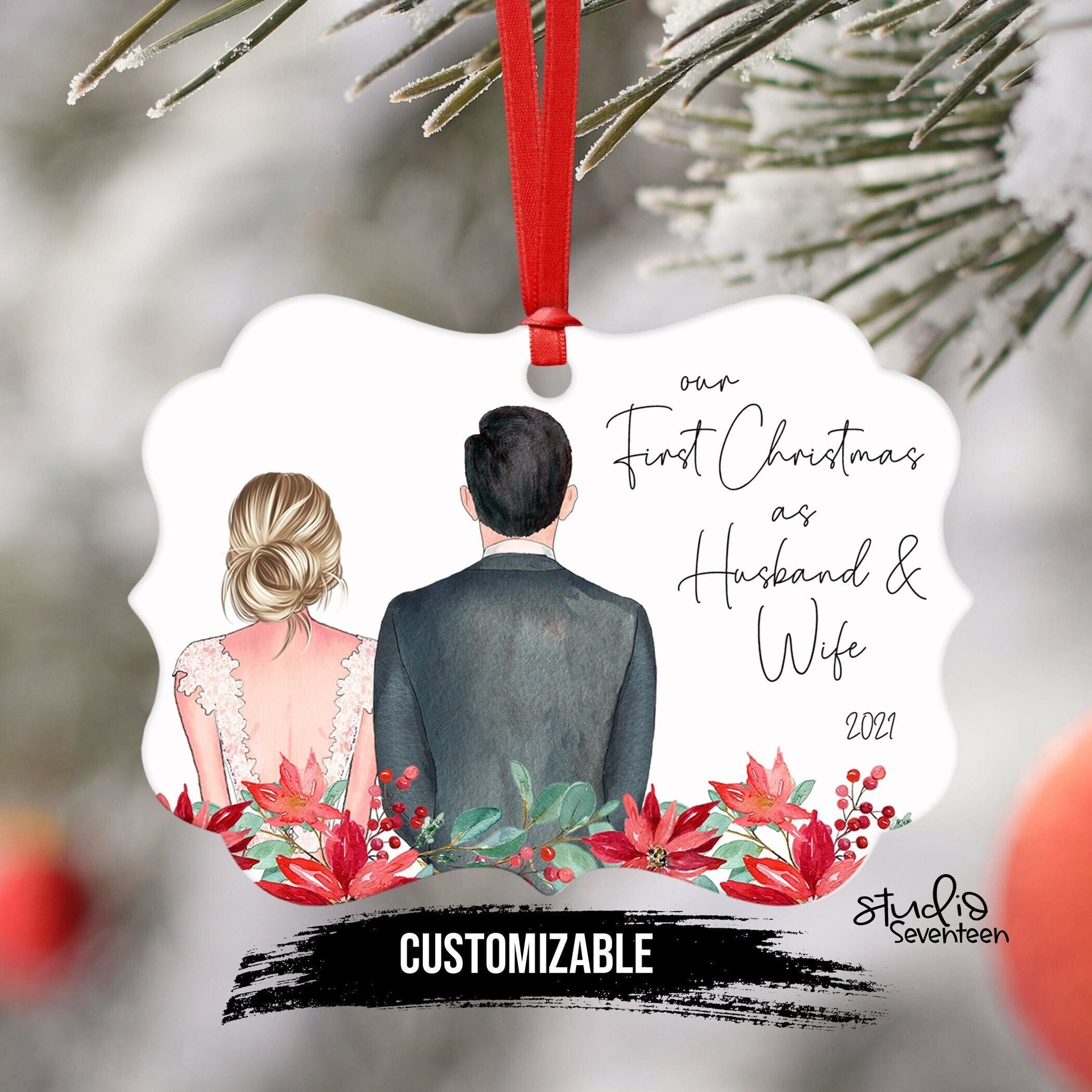 Mr and Mrs Ornament