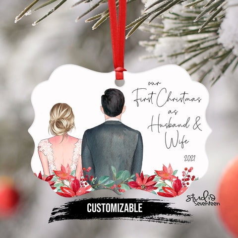 Mr and Mrs Ornament