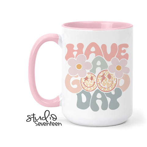 Pastel Retro Spring Coffee Mug