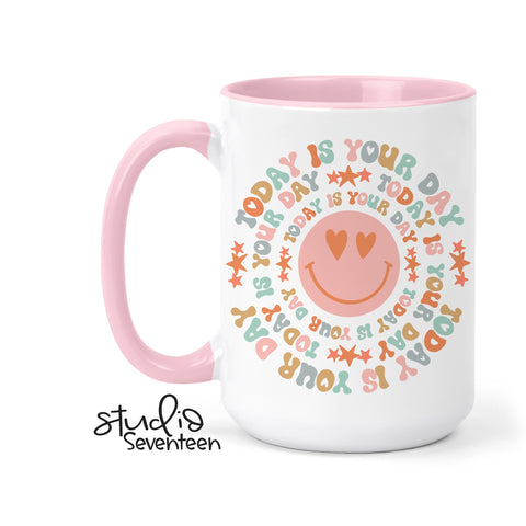 Pastel Retro Spring Coffee Mug