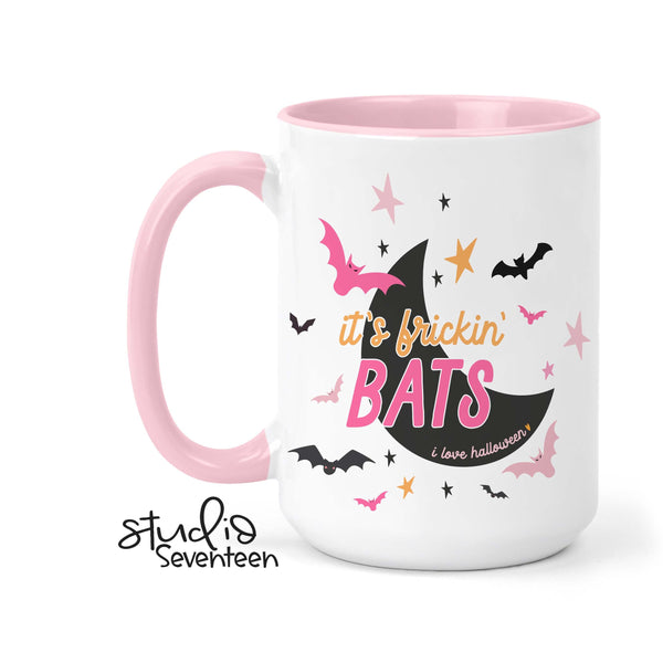 It's Fricken Bats I Love Halloween Coffee Mug