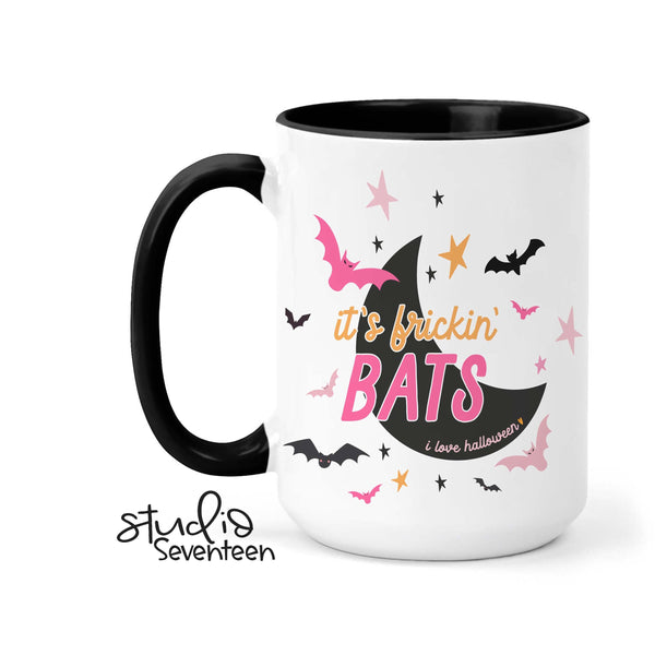 It's Fricken Bats I Love Halloween Coffee Mug